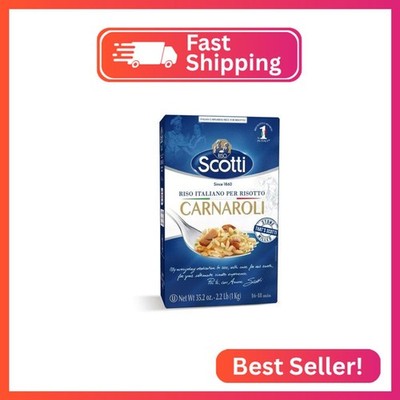 Riso Scotti, Carnaroli Risotto Rice, 2.2 lbs (1 kg), product of Italy, chef sele