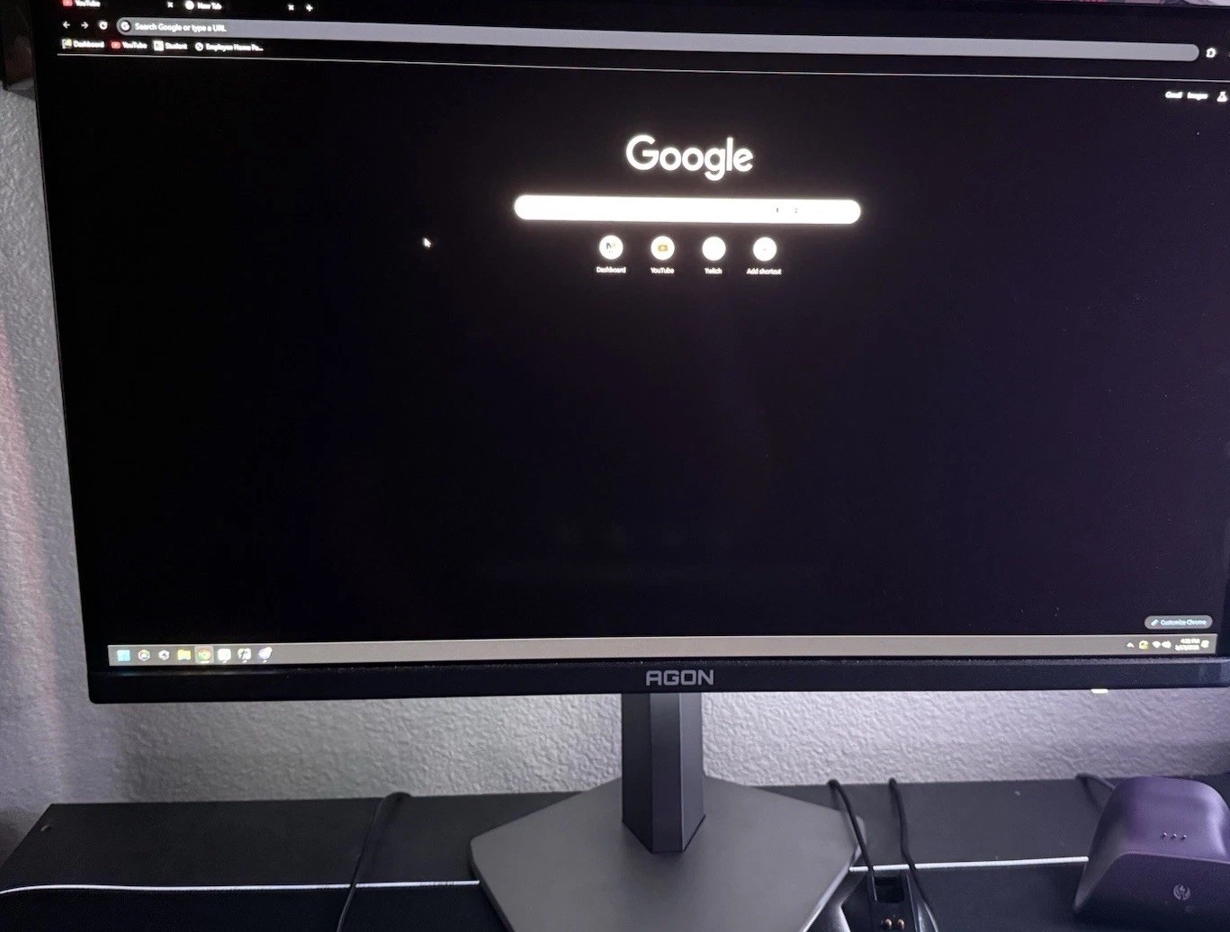 AOC Agon Pro QHD QD-OLED 240 HZ Gaming Monitor