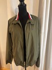 Tommy Hilfiger men's olive green lightweight bomber jacket
