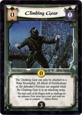 Climbing Gear - Pearl Edition - Legend of the Five Rings CCG