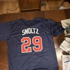 John Smoltz Atlanta Braves Autographed Jersey Blue #29 MLB Authenticated