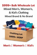  999 MSRP Bulk Wholesale Lot Mix Men  s Womens Kid Clothing Mixed Brand No Brand