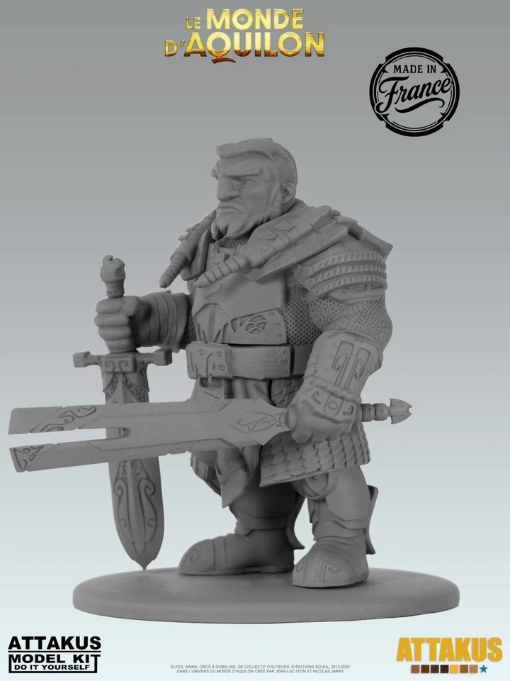 Statuetta Redwin (Nani) da dipingere - taglia M (6-9 cm) - Made in France by ... - Immagine 3 di 4