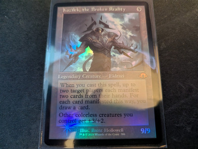 MTG Magic the Gathering FOIL Kozilek, the Broken Reality Retro MH3!