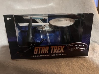 USS ENTERPRISE NCC-1701 REFIT - Die-Cast STAR TREK HOT WHEELS