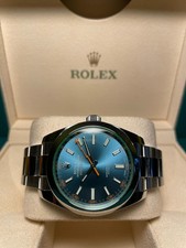 Rolex Milgauss Blue Men