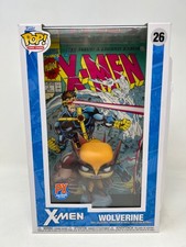 Pop! Cubierta de cómic: Figura de vinilo Marvel X-Men Wolverine PX NO COMO NUEVA