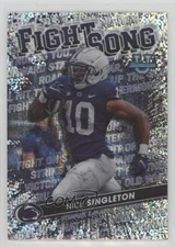 2022-23 Bowman U Fight Song Speckle Refractor Nicholas Singleton Nick #FS-18