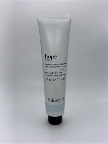 Philosophy Hope in a Jar Instant Glow Peeling Mousse NEW 7.5ml 2.5 FL Oz SEALED