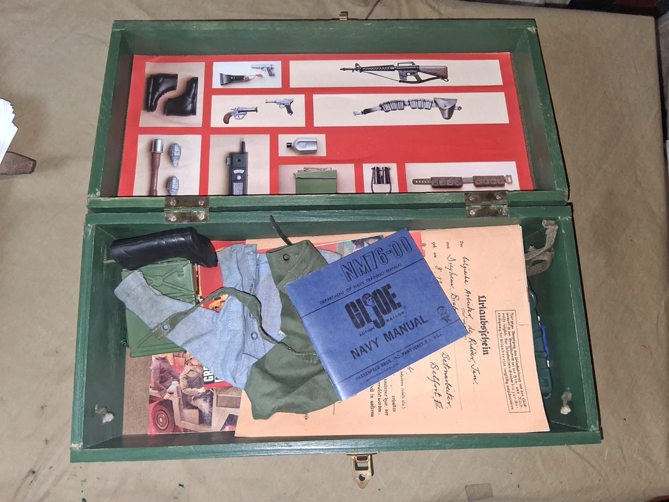 lot action Joe hasbro vintage jouet - Photo 2/4