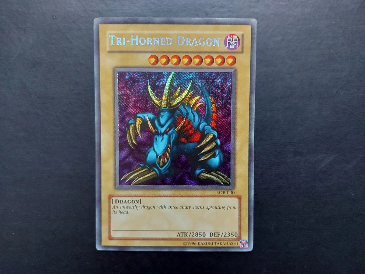 Yu-Gi-Oh! - Tri-Horned Dragon (LOB-000) - sA160o [人気] 遊戯王 TRI