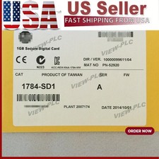 NEW AB 1784-SD1 ControlLogix Module Secure Digital Card Express US Free Tax