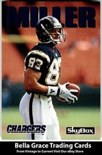 1992 SkyBox Impact Anthony Miller #223 San Diego Chargers NFL Football