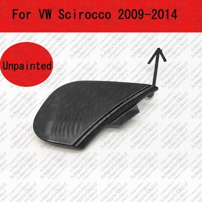 Unpainted Rear Bumper Tow Hook Eye Cover For VW Scirocco 2009 2010 2011 2012 14