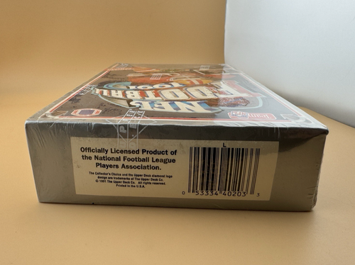 1991 Upper Deck Premier Edition Football Box Factory Sealed 36 Pack Find Montana - Picture 3 of 8
