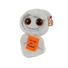 TY Beanie Boos 2016 Mist Halloween Ghost Plush 6" w/Tags Retired Trick Or Treat