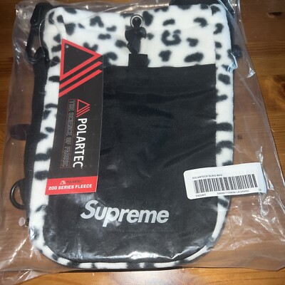 Supreme Polartec Sling Bag Leopard (New)