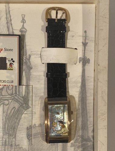 NEW NIB 1993 Disney Fossil Cinderella Watch Collectors Club LE Series II DS-68 - Picture 13 of 15