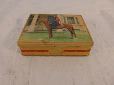 Vintage Edward Sharp & Sons LTD Made In England Metal Tin Royalty Photo 32800