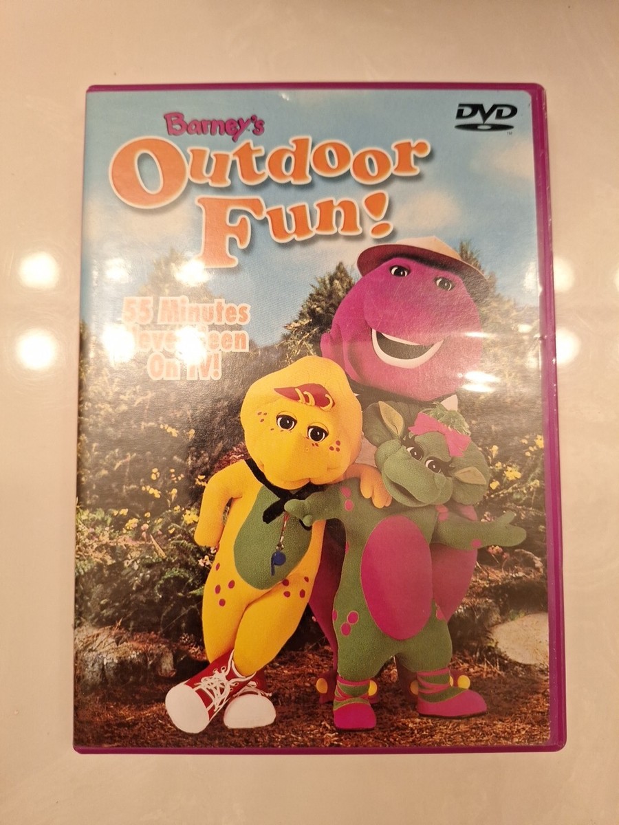 Barney's Outdoor Fun! (DVD, 2003) Camp WannaRunnaRound | eBay