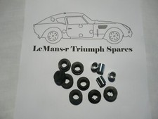 Triumph gt6 vitesse and tr engine fan fitting tubes and rubbers