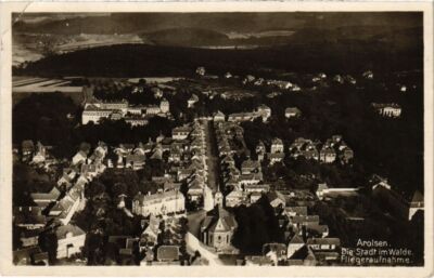Postcard postcard Arolsen The City in the Forest GERMANY (1018414)