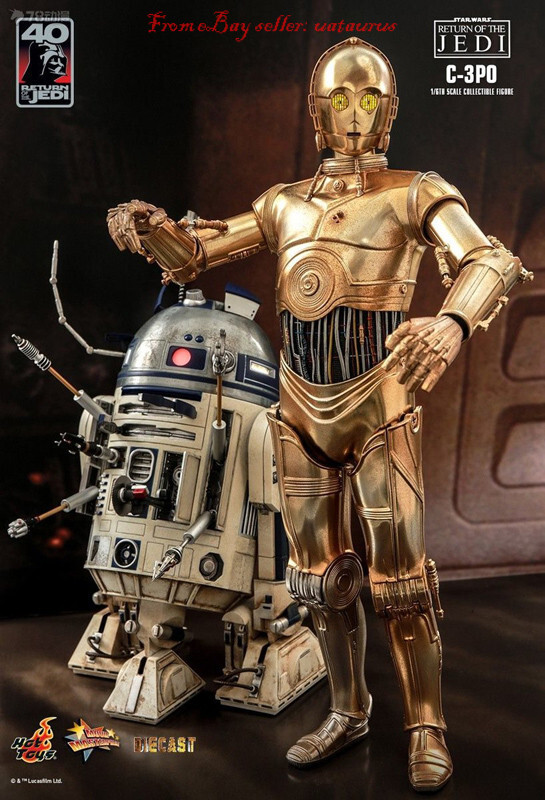 Hot Toys 1/6 Mms701 Star Wars 6 Return Of The Jedi C-3po (Alloy