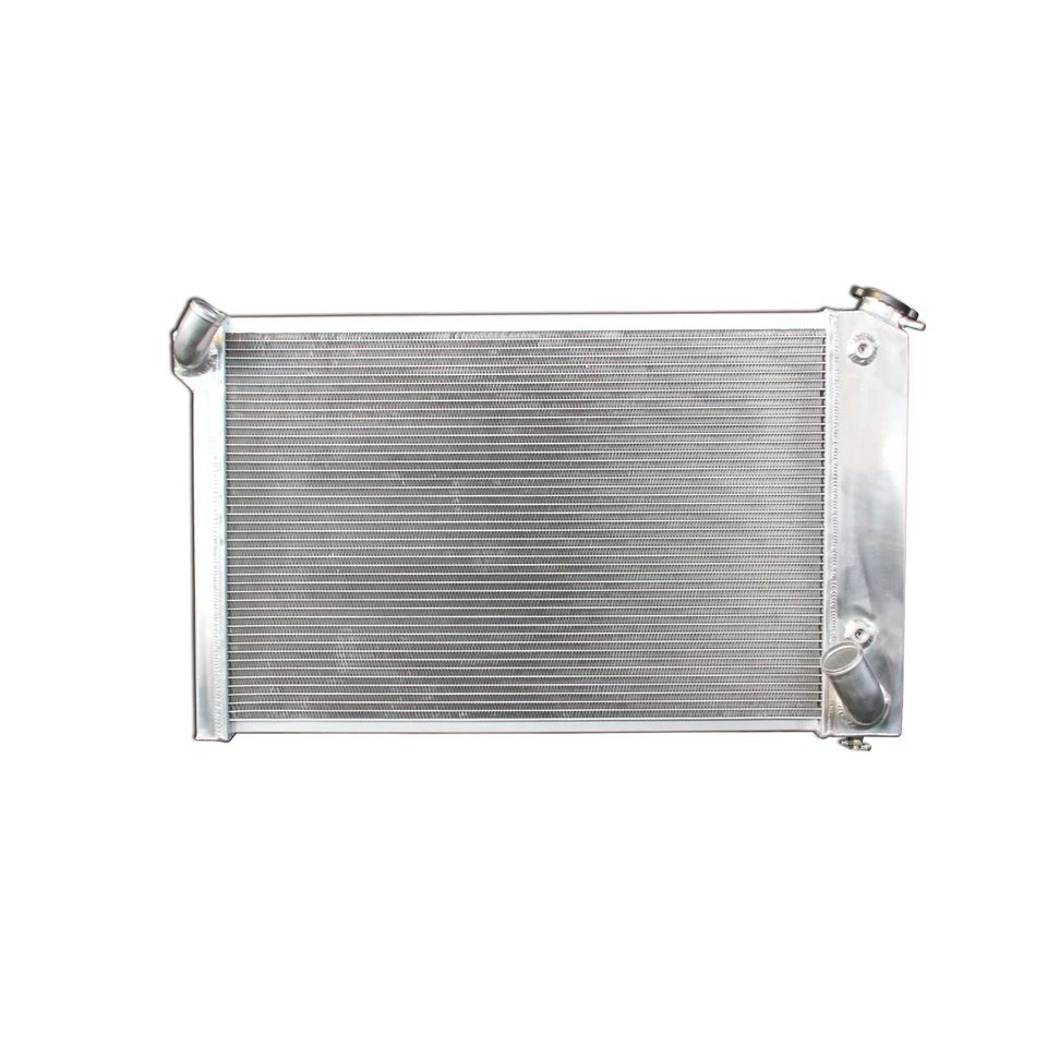 Aluminum Radiator For Chevrolet Corvette Small Block V8 5.7L 1969-1972 3 Rows AT Foto 2 de 4