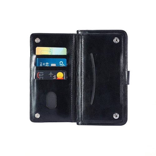 KUNSTLEDER HANDYTASCHE FÜR LG Electronics Risio 4 + KOPFHÖRER SCHUTZ HÜLLE WA - Bild 6 von 7