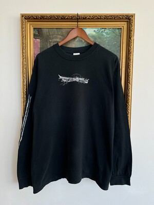 Vintage 2000s Pearl Jam Black Long Sleeve T-shirt Sz L | eBay