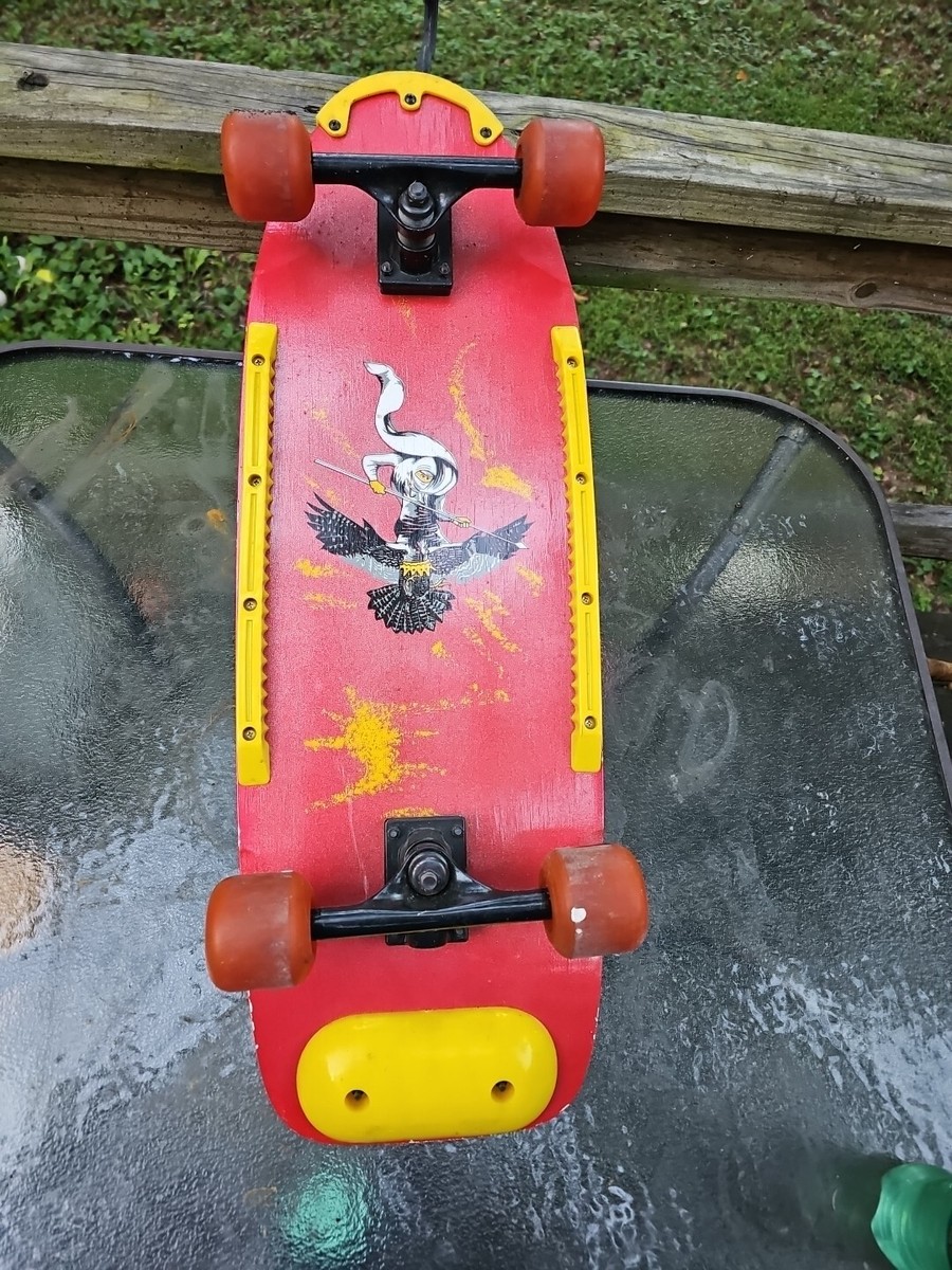Rare Vintage 1980s Ninja Skateboard Old School Retro Rare Vintage 1980s Ninja Skateboard Old School Retro