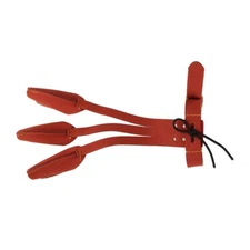 Archery Glove 3 Finger Gloves Tab Guard Bow Arrows Shooting Protective Gear