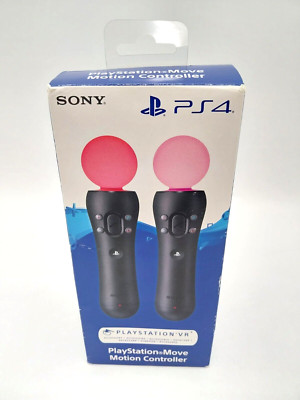 Sony PlayStation Move Motion Controller Twin Pack - Schwarz (PS3/PS4) #KT4473M