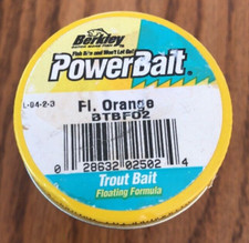 Berkley PowerBait Fl. Orange BTNFO2 TroutBait-New-SHIPS N 24 HOURS