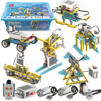 50-in-1 Smart Coding & Steam Roboter Kit | DIY Bausteine Spielzeug für Kinder