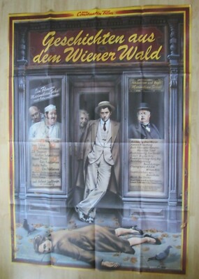 Filmplakat - Geschichten aus dem Wiener Wald ( Maximilian Schell ) DINA0