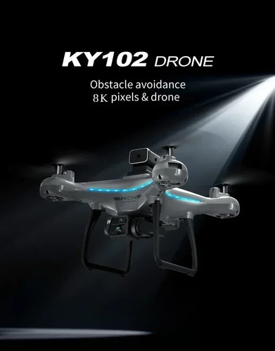 Drone 8K Professionale Doppia Fotocamera Brushless Quadricottero Evitare Ostacoli Antenna - Foto 12 di 25