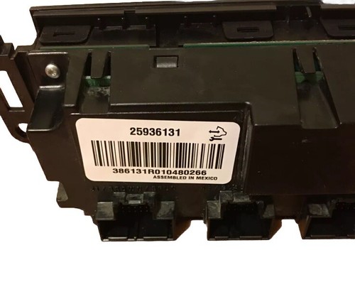 2007 08 09 2010 2011 Chevrolet Silverado 1500 AC Heater Control w/ rear defrost - Picture 5 of 5
