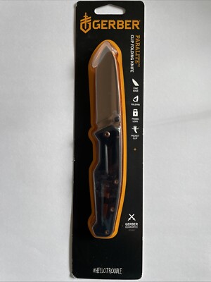 Rare Gerber Paralite w/ Rose colored stainless steel blade.  NIB.
