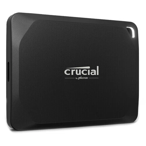 Crucial 2TB X10 Pro USB 3.2 Gen 2 x2 Portable SSD Read Speeds up to 2100 MB/s