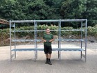 Meta Steel Galvanised Shelving Garage Workshop Warehouse Shop Shed Self Storage