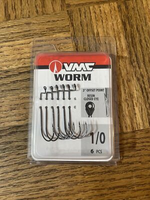 VMC Worm Hook Size 1/0