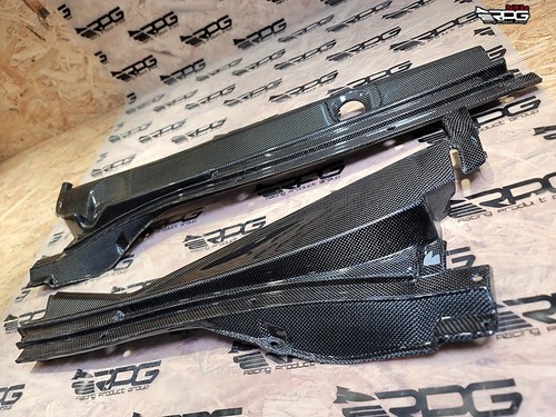 RPG Carbon RHD Wiper COWL Cover for 01-08 Mitsubishi Lancer Evolution Evo 7 8 9 - Picture 8 of 13