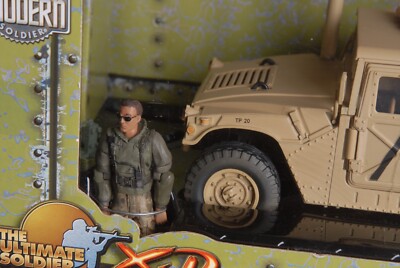 21st Century Toys Ultimate Soldier US Army Desert M1025 Humvee