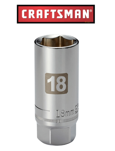 New Craftsman Spark Plug Socket 1/2 or 3/8" Drive, 5/8", 3/4" , 13/16", 18mm - Bild 9 von 11