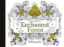 Enchanted Forest Postcards: 20 Postcards - Card Book By Basford, Johanna - GOOD