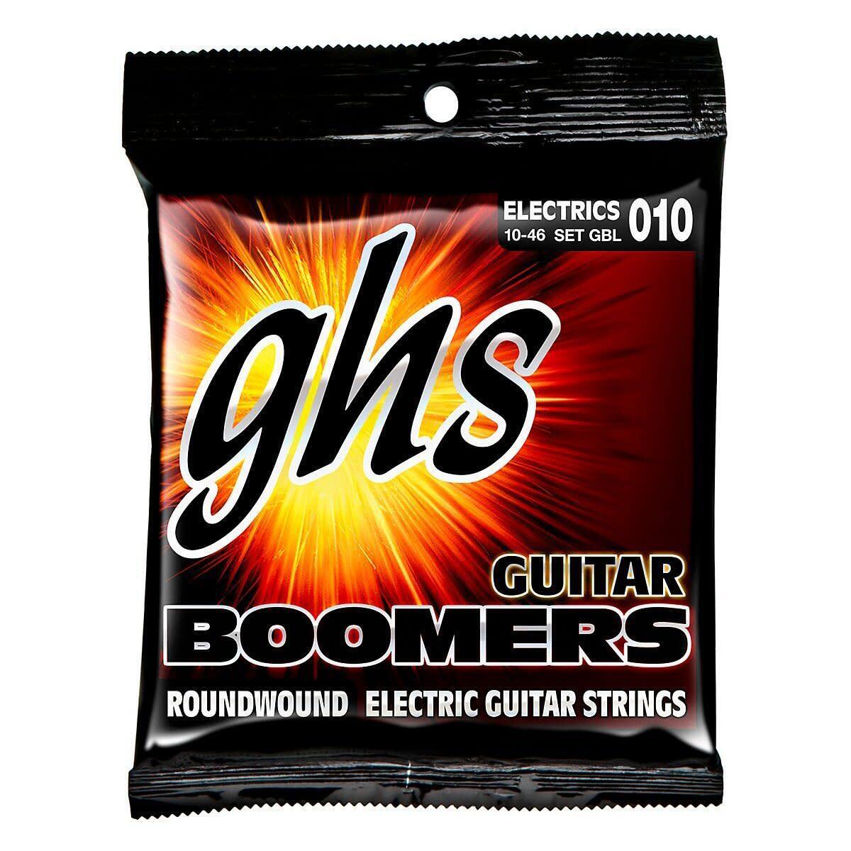 Легкие электрические струны GHS Boomers (10-46)