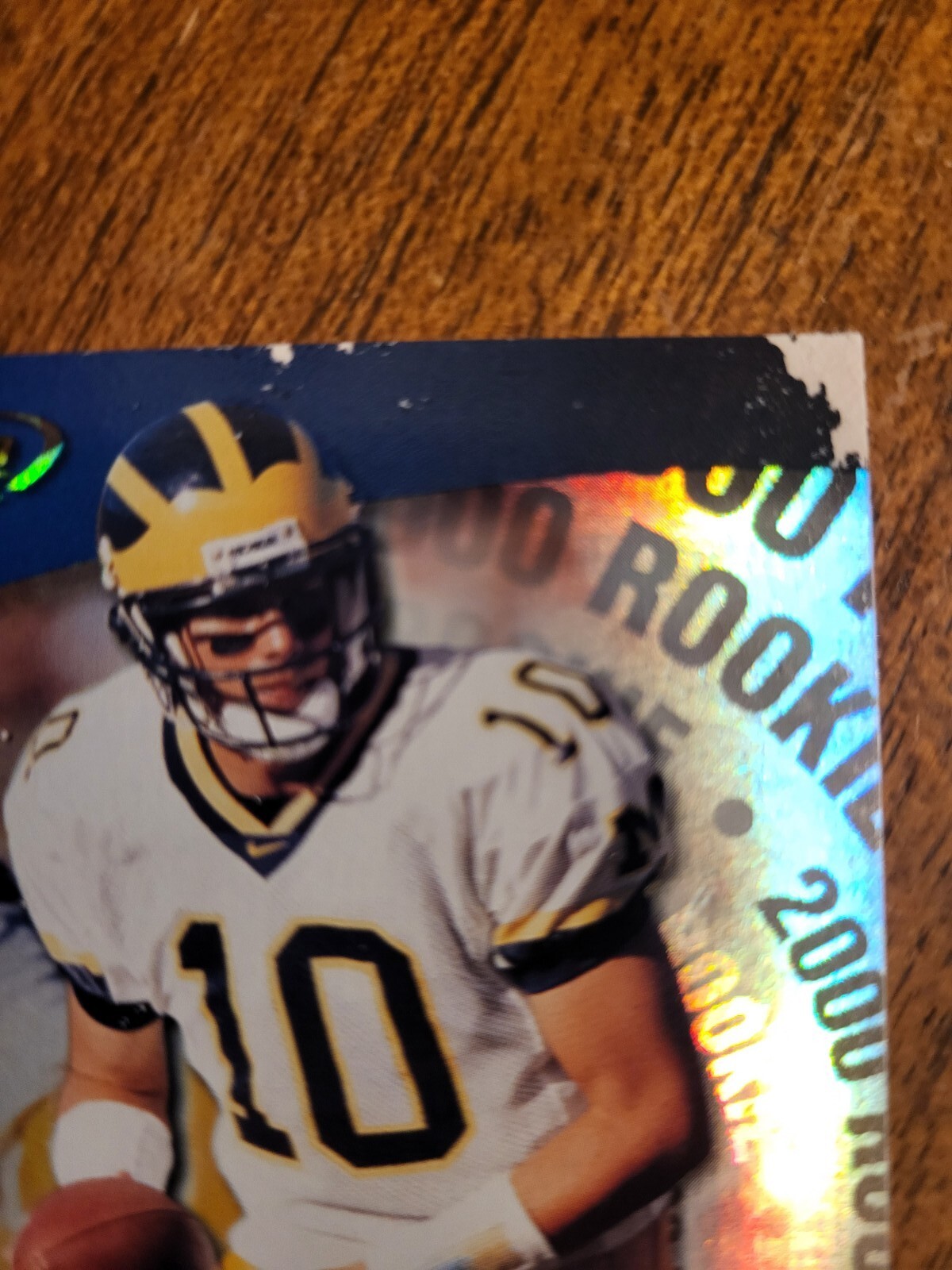 2000 Quantum Leaf TOM BRADY RC #343 New England Patroits "Low Grade" READ - Picture 4 of 9