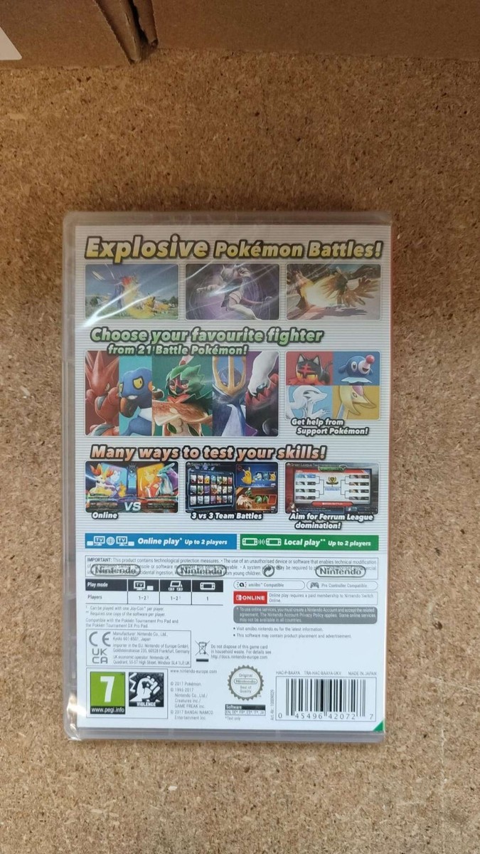 Pokken Tournament DX Nintendo Switch Pokemon Pikachu Game