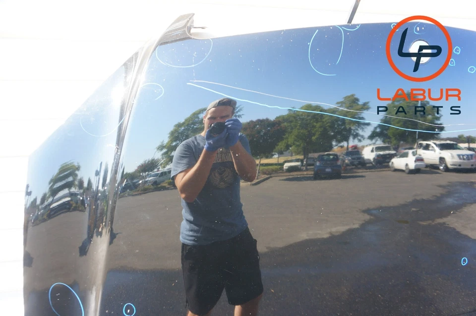 Conjunto panel capó delantero negro HD176 W221 07-13 MERCEDES CLASE S Foto 3 de 4